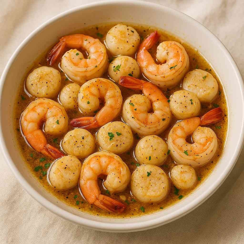 Seafood Norfolk Recipe (Garlicky, Buttery & Restaurant-Style) - seafood